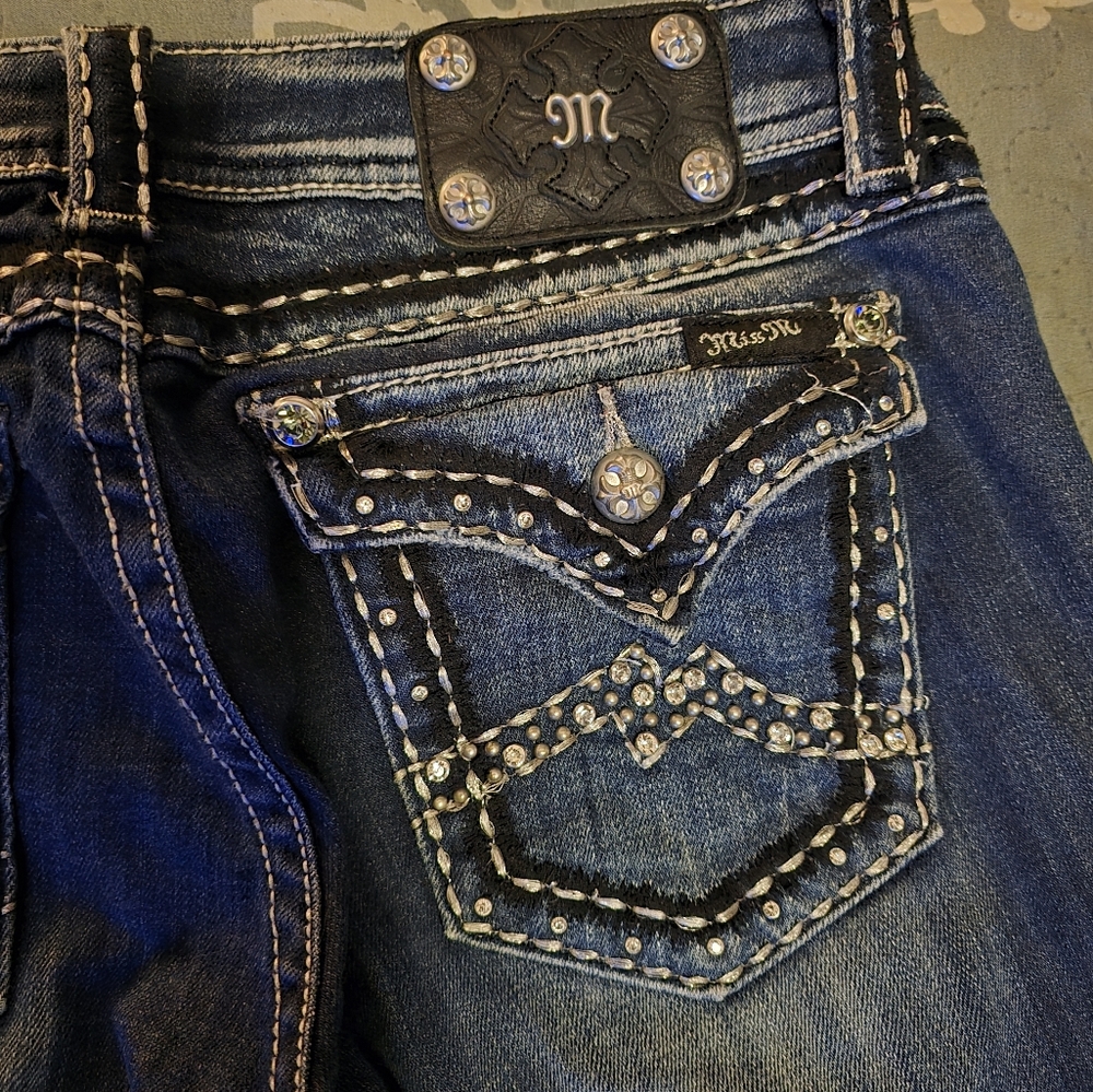 Miss Me skinny jeans, size 30 blue jeans